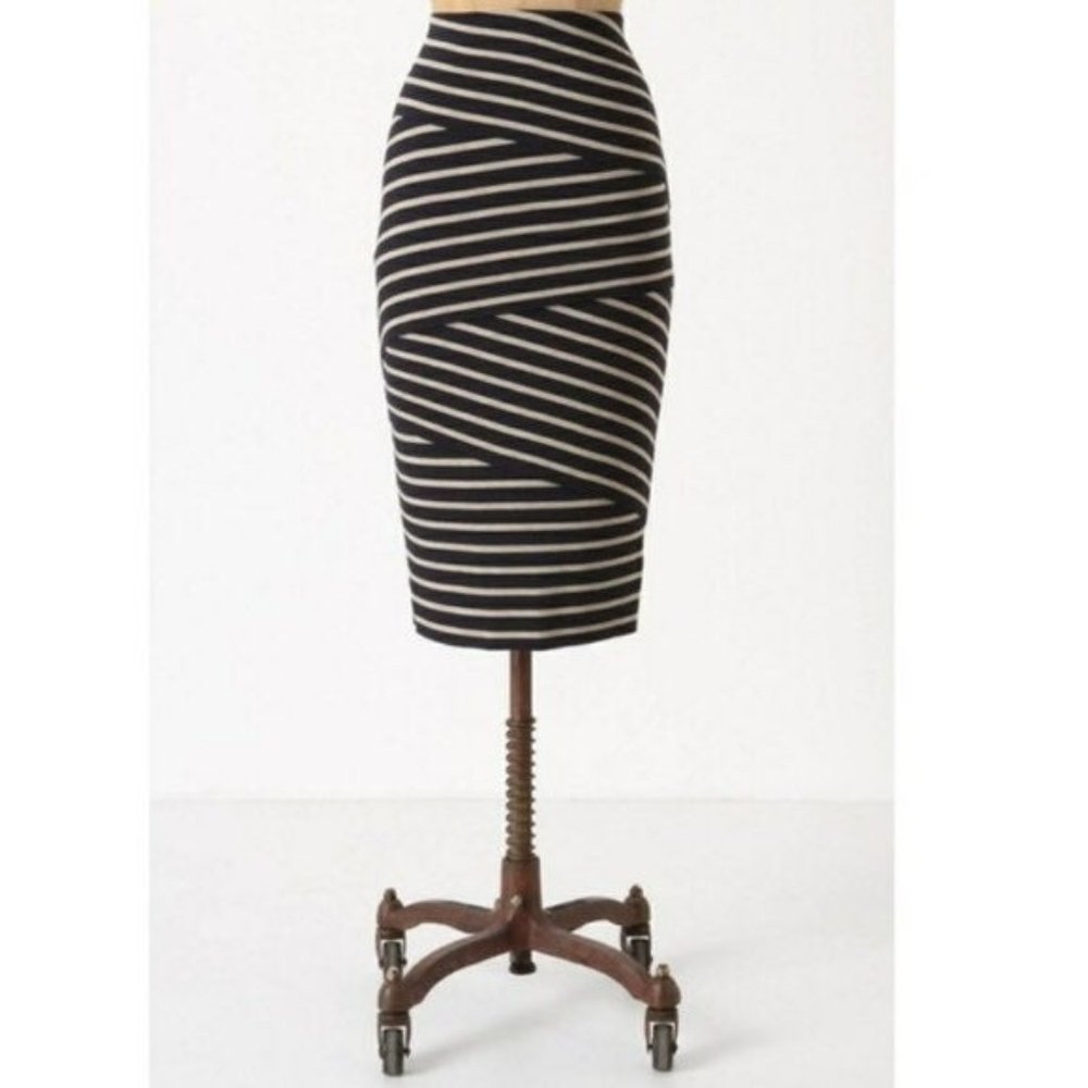 Anthropologie Layered Scully Pencil Skirt NWT